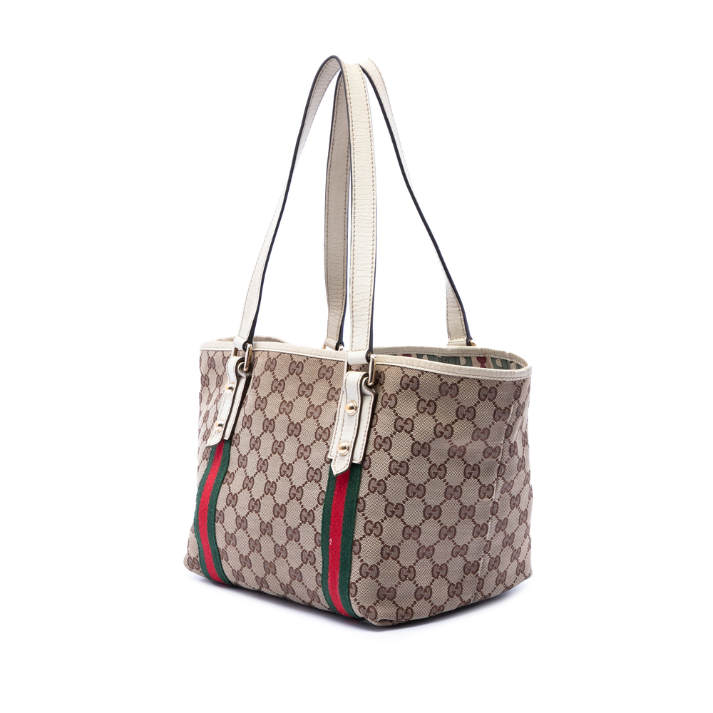 Pre-Loved Gucci GG Canvas Jolicoeur Tote - Picture 2 of 7